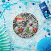 紙プレートクリスマス ペーパープレート (パーティー)