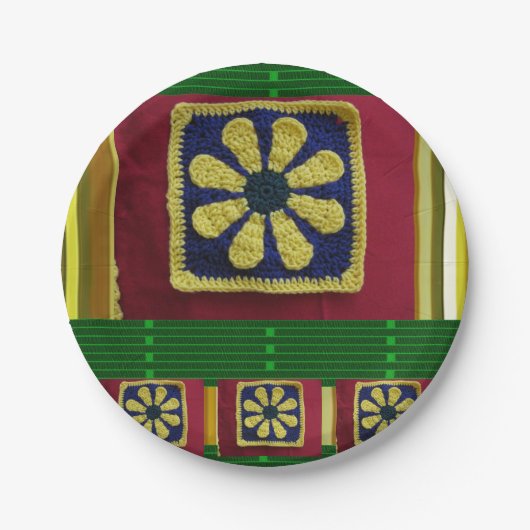 紙プレートクロシェ ペーパープレート (正面)