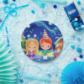 紙プレートコージクリスマス ペーパープレート (パーティー)