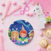 紙プレートコージクリスマス ペーパープレート (パーティー)