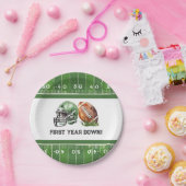 紙プレートサッカーテーマ、スポーツ誕生日 ペーパープレート (パーティー)