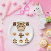 紙プレートサル ペーパープレート (パーティー)