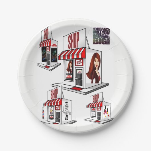 紙プレートサロン ペーパープレート (正面)