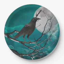 紙プレートザレイヴンイングリーン ペーパープレート