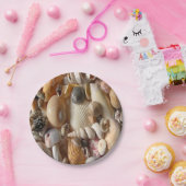 紙プレートシーシェル ペーパープレート (パーティー)