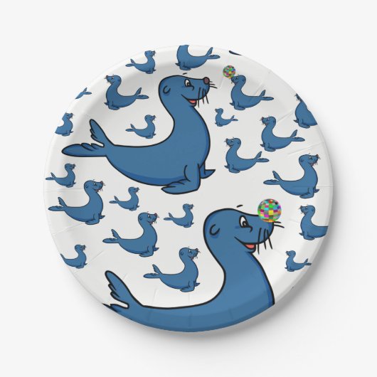 紙プレートシール ペーパープレート (正面)