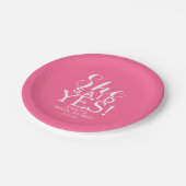 紙プレートシー·サイド·Yes ペーパープレート (アングル)