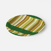 紙プレートストライプ ペーパープレート (アングル)