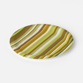 紙プレートストライプ ペーパープレート (アングル)