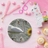 紙プレートスワン ペーパープレート (パーティー)