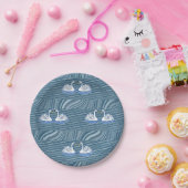 紙プレートズスワン ペーパープレート (パーティー)