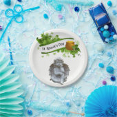 紙プレートセントパトリックのデイエンジェル ペーパープレート (パーティー)