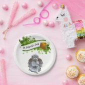 紙プレートセントパトリックのデイエンジェル ペーパープレート (パーティー)