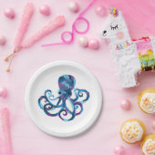 紙プレートタコ水彩 ペーパープレート (パーティー)