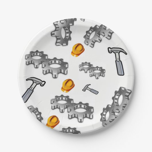 紙プレートツール ペーパープレート (正面)