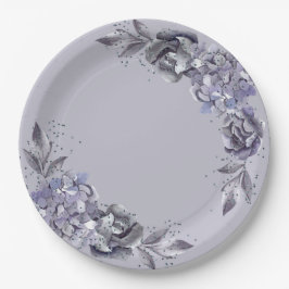 紙プレートディナ結婚ーfor石板ブルー ペーパープレート