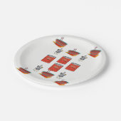 紙プレートトマト ペーパープレート (アングル)