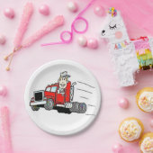 紙プレートトラックドライバー ペーパープレート (パーティー)