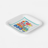 紙プレートトラックハート ペーパープレート (傾斜あり)