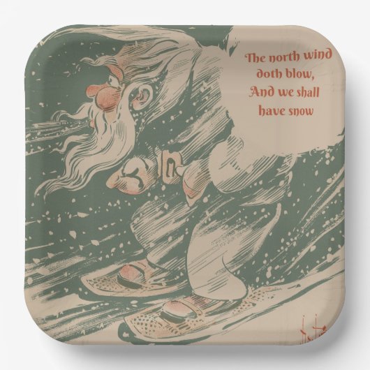 紙プレートノースウィンド ペーパープレート (正面)