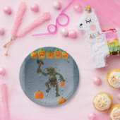 紙プレートハロウィーン,ゴブリン ペーパープレート (パーティー)