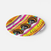 紙プレートハロウィーン，スパイダー ペーパープレート (アングル)