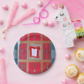 紙プレートハート ペーパープレート (パーティー)