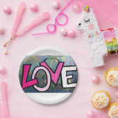 紙プレートバレンタインデー ペーパープレート (パーティー)