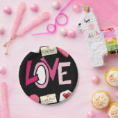 紙プレートバレンタインデー ペーパープレート (パーティー)