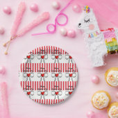 紙プレートバレンタインデー ペーパープレート (パーティー)