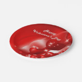 紙プレートバレンタインデー ペーパープレート (アングル)