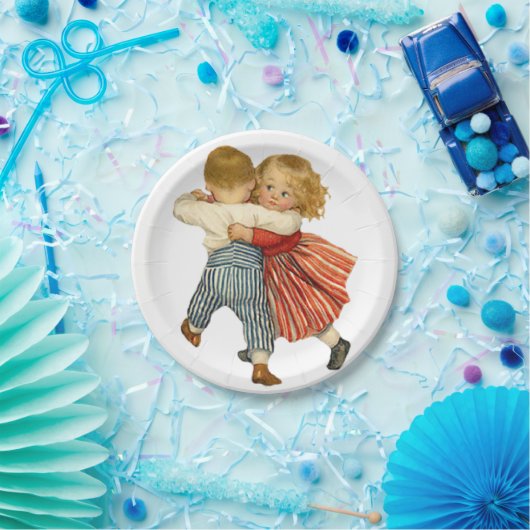 紙プレートバレンタイン ペーパープレート (パーティー)