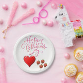 紙プレートバレンタイン ペーパープレート (パーティー)