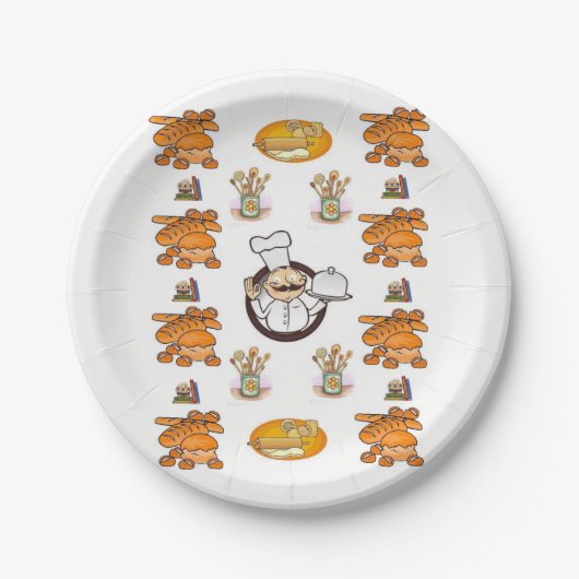 紙プレートパン ペーパープレート (正面)