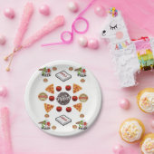 紙プレートピザ ペーパープレート (パーティー)