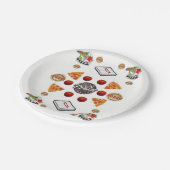 紙プレートピザ ペーパープレート (アングル)