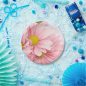 紙プレートピンクデイジー ペーパープレート