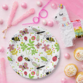 紙プレートフレンドリーとハチ ペーパープレート (パーティー)