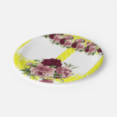 紙プレートフローラ ペーパープレート (アングル)