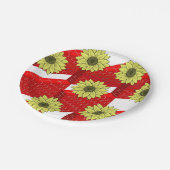 紙プレートフローラ ペーパープレート (アングル)