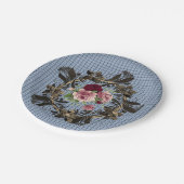 紙プレートフローラ ペーパープレート (アングル)