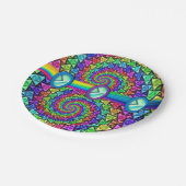 紙プレートフローラ ペーパープレート (アングル)