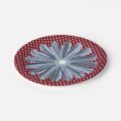 紙プレートフローラ ペーパープレート (アングル)