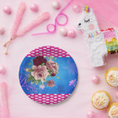 紙プレートフローラ ペーパープレート (パーティー)