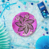 紙プレートフローラ ペーパープレート (パーティー)