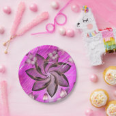 紙プレートフローラ ペーパープレート (パーティー)