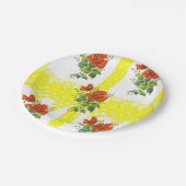 紙プレートフローラ ペーパープレート (アングル)