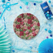 紙プレートフローラ ペーパープレート (パーティー)