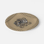 紙プレートフローラ ペーパープレート (アングル)