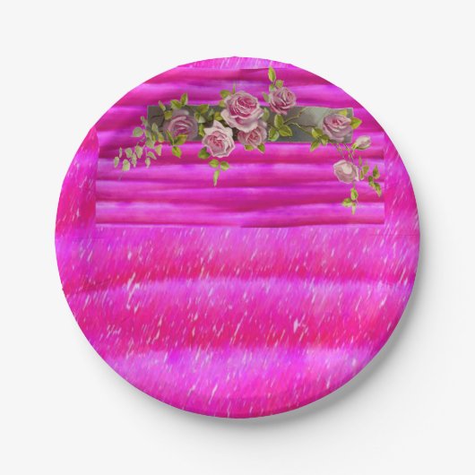 紙プレートフローラ ペーパープレート (正面)